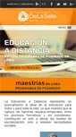 Mobile Screenshot of distancia.delasalle.edu.mx