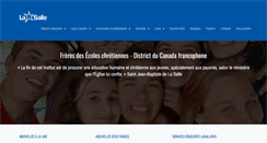 Desktop Screenshot of delasalle.qc.ca